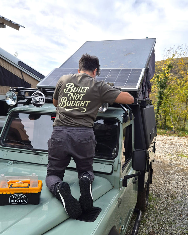 BUILT NOT BOUGHT TEE