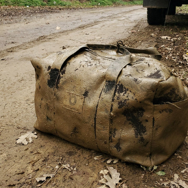 TOC30 - HEAVY DUTY DUFFLE BAG BLACK