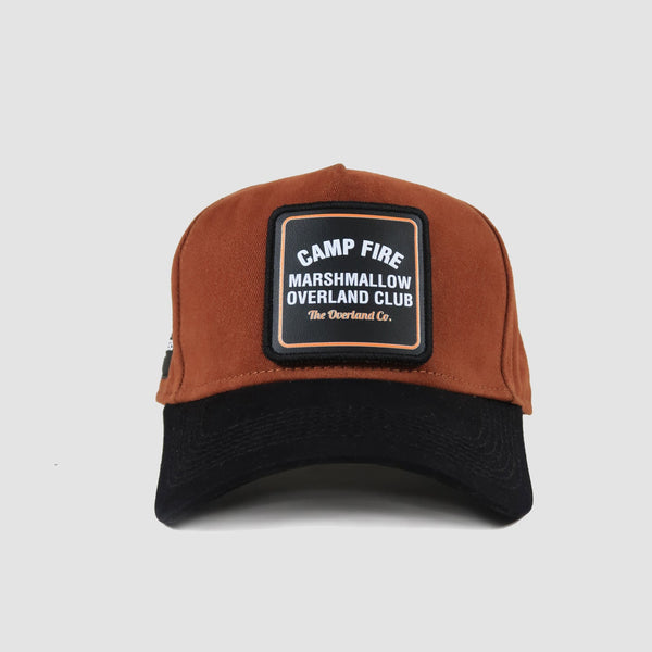 Camp Fire Marshmallow Overland Club Hat