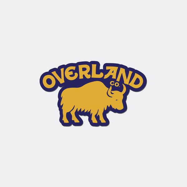 Never Boring Overland Sticker