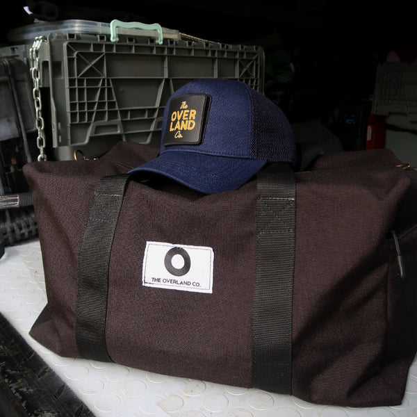 TOC30 - HEAVY DUTY DUFFLE BAG BLACK
