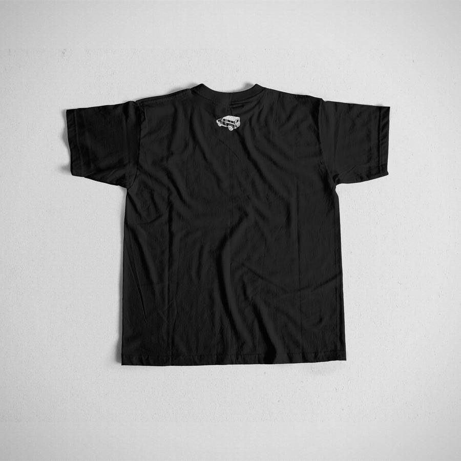GODS AND ROVERS CLASSIC TEE BLACK