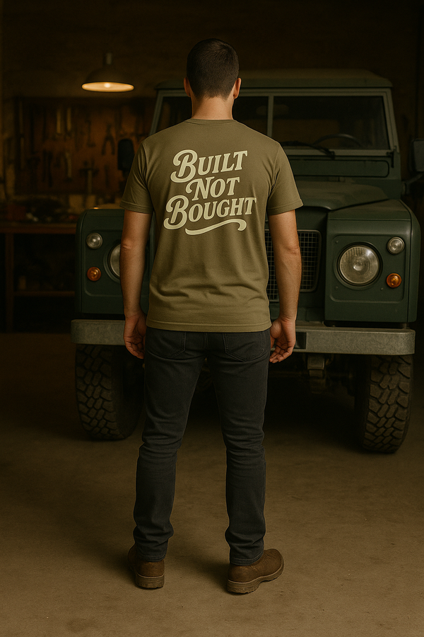 BUILT NOT BOUGHT TEE
