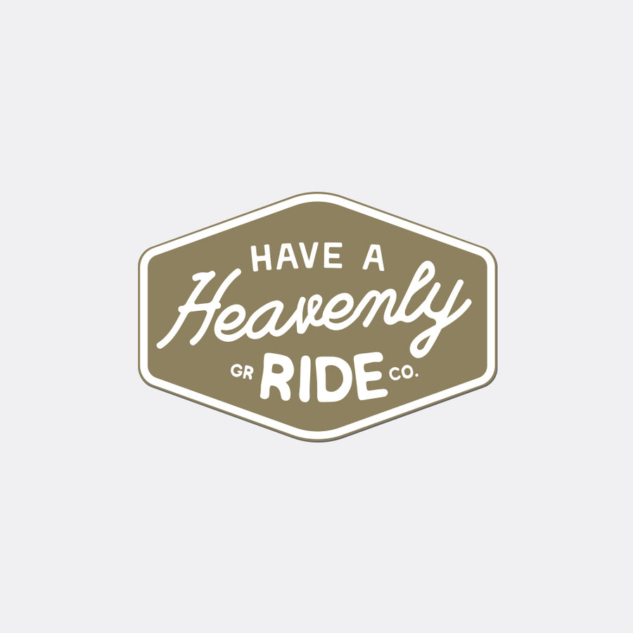 Heavenly Ride Sticker