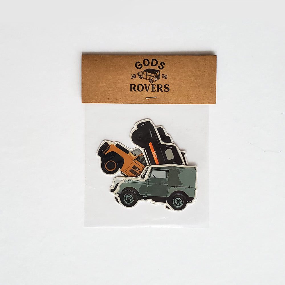 Realistic Rover Pic Sticker Rovers Sticker Set – Gods and Rovers