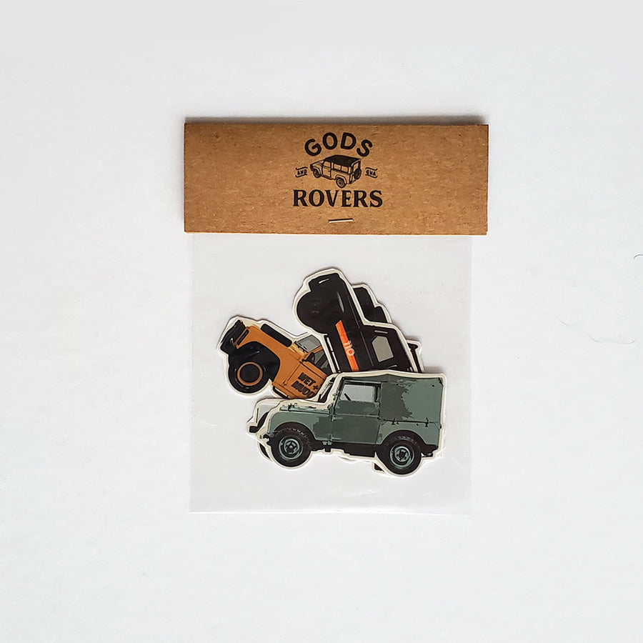 Rovers Sticker Set