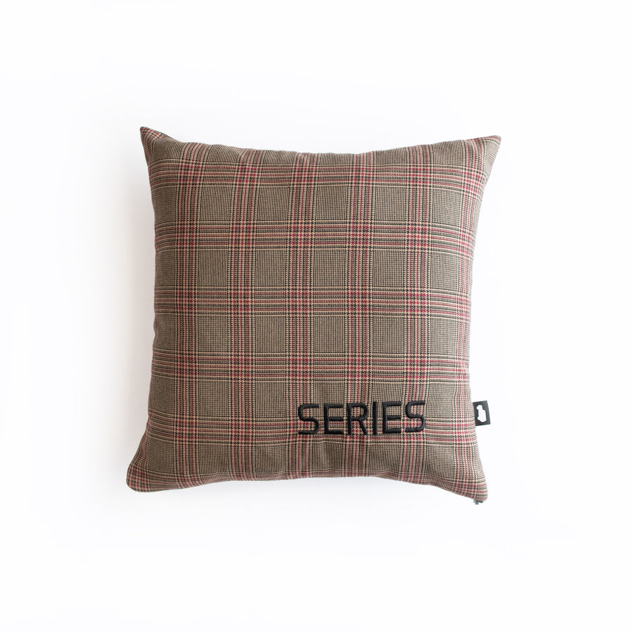 SERIES PILLOW CASE LAND ROVER SERIES MAROON BROWN